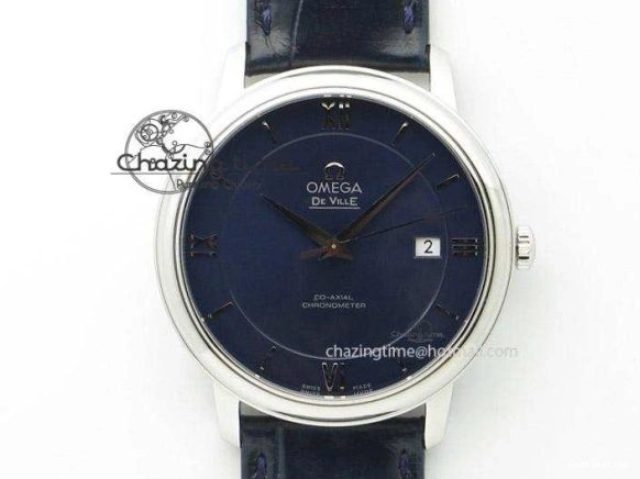 0117 Planet Ocean Master Chronometer 600M 45.5mm SS SCF 1:1 Best Edition Blue Bezel Blue Dial on SS Bracelet A9900 Super Clone Lightweight 7676